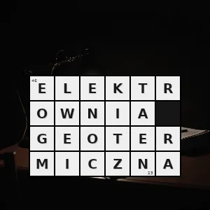 Hasło krzyżówkowe elektrownia wytwarzająca prąd elektryczny z energii geotermalnej ciepło wnętrza ziemi - elektrownia geotermiczna – rozwiązanie, synonimy, podpowiedzi i definicje krzyżówkowe